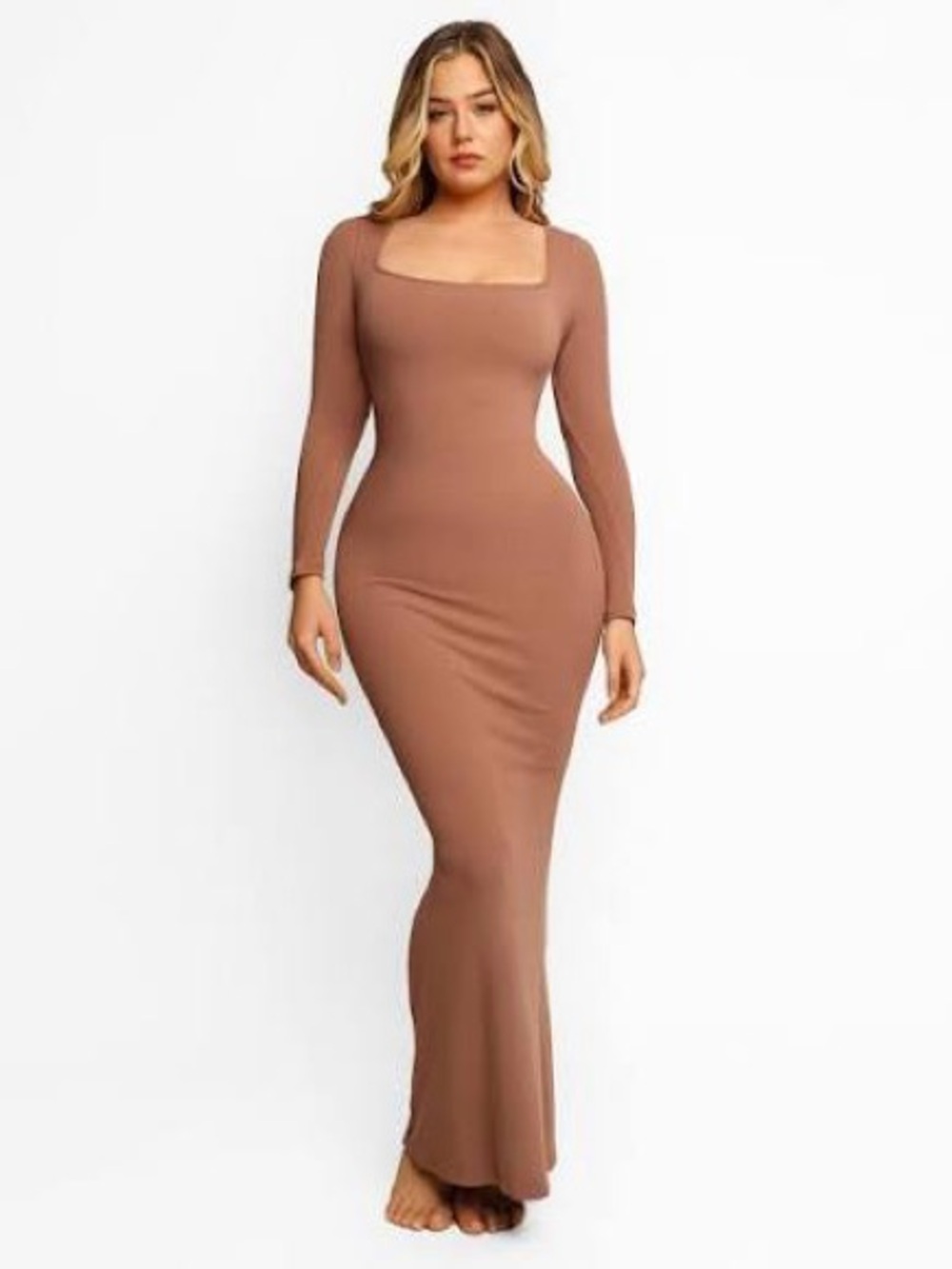 Women’s Long Sleeve Bodycon Maxi Dress